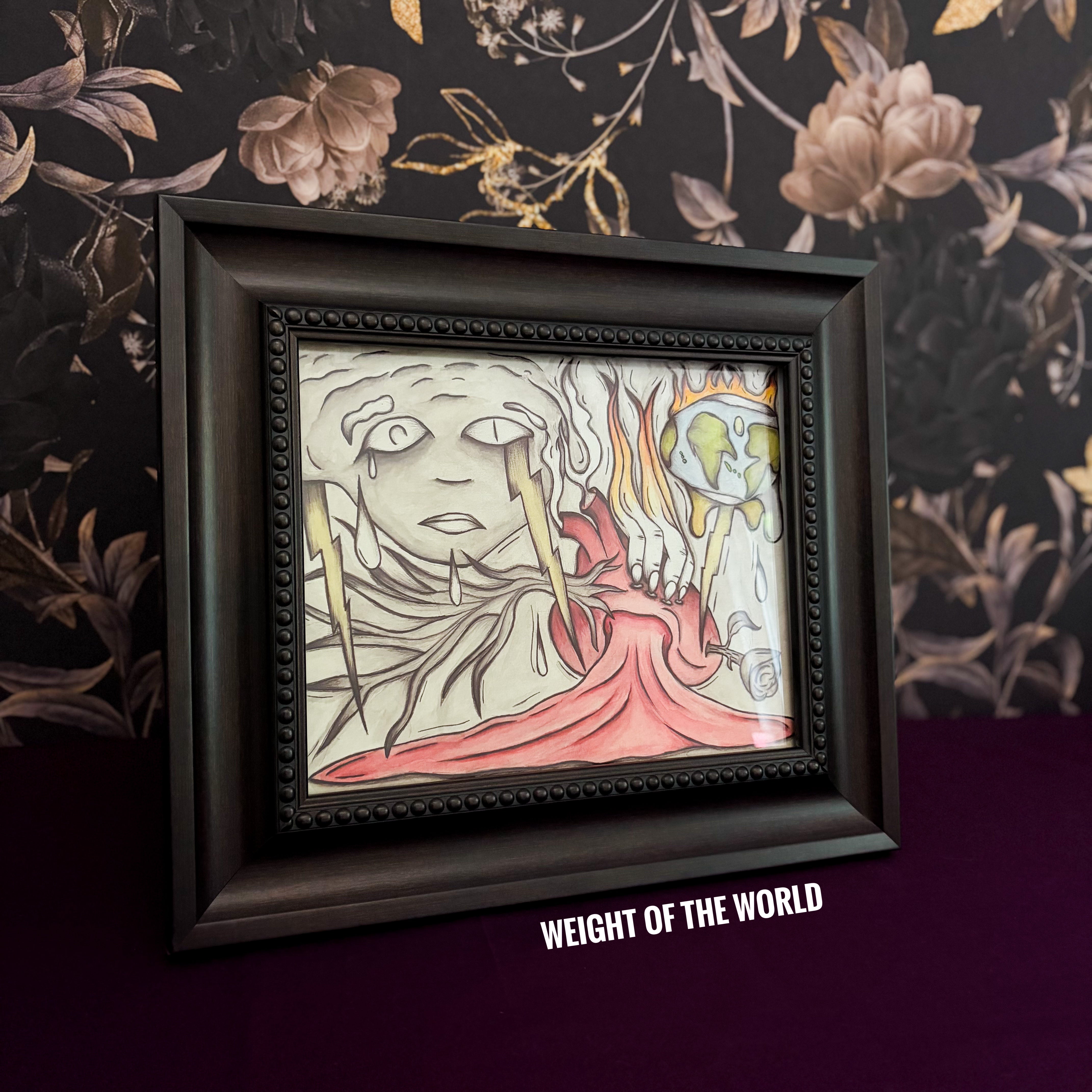 Black Frame for 8x10 Art Print