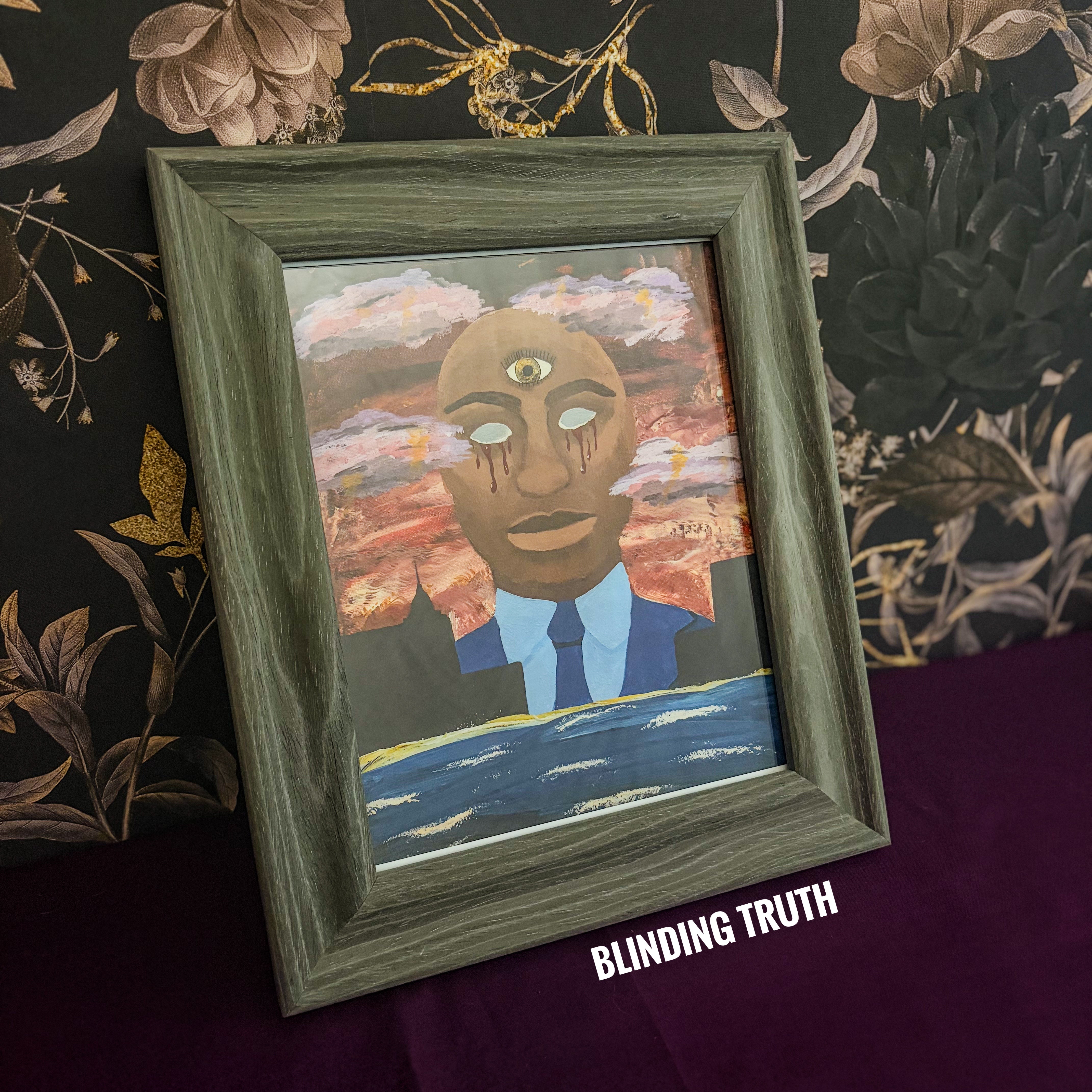 Gray Frame for 8x10 Art Print
