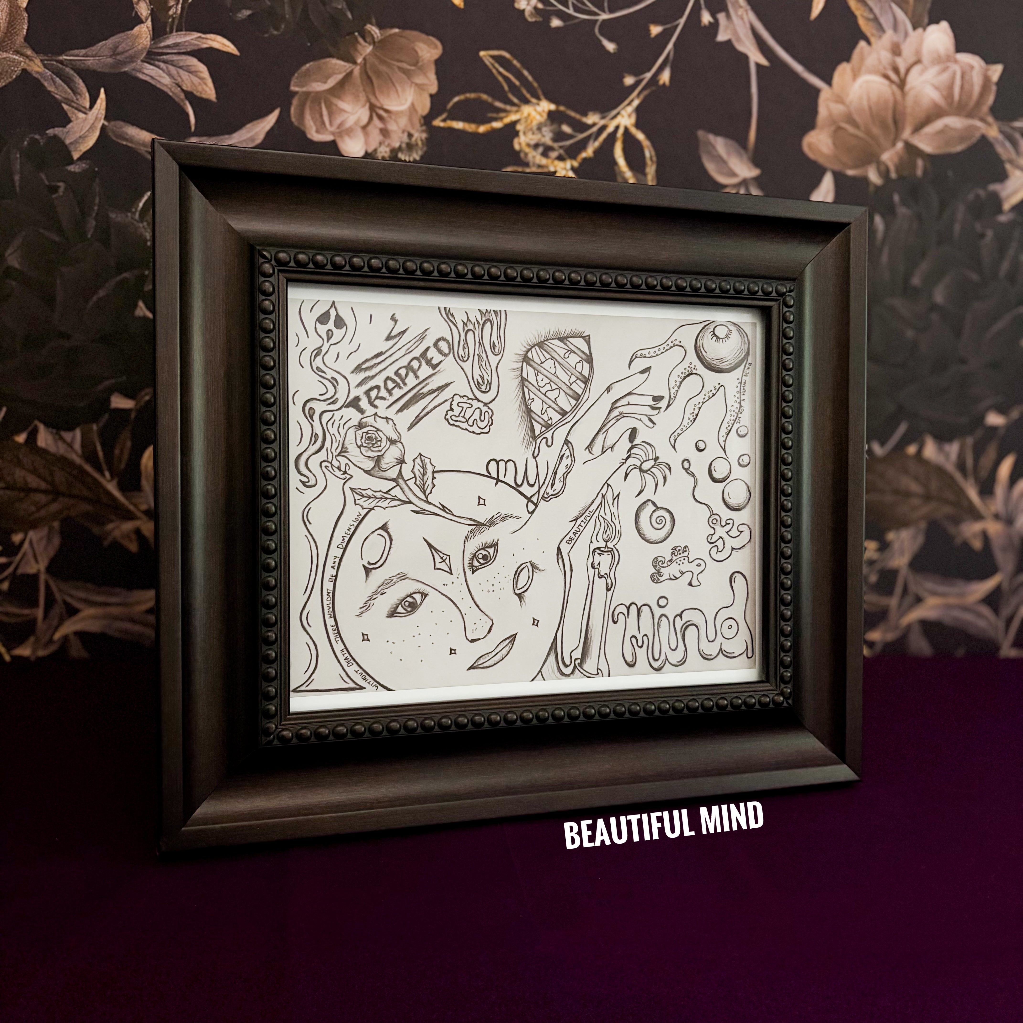 Black Frame for 8x10 Art Print