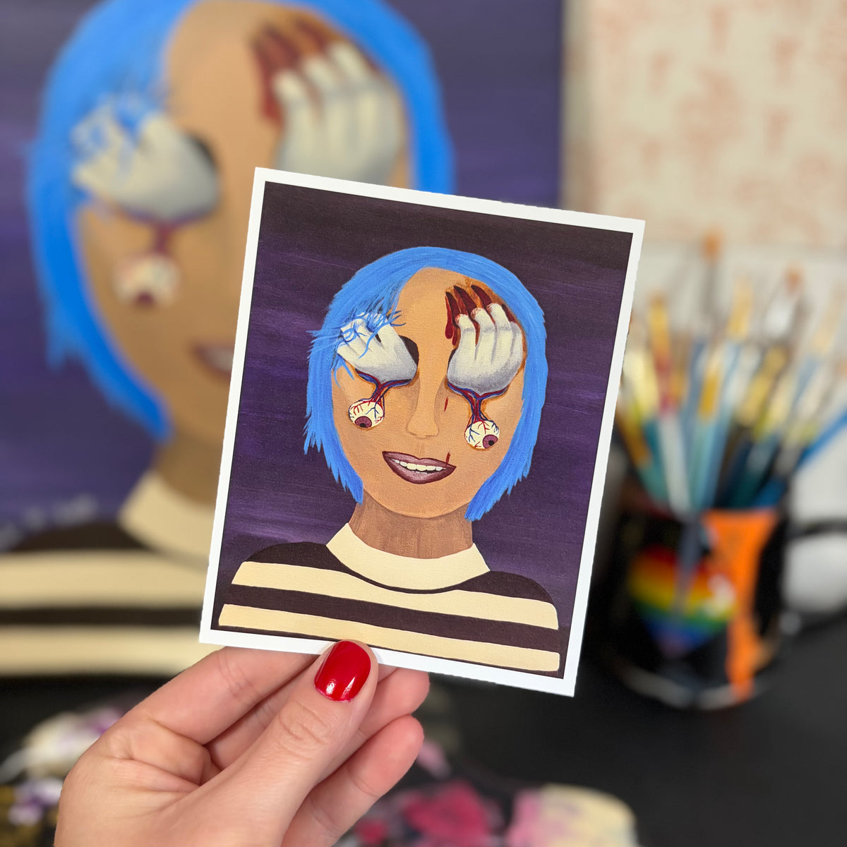 Trapped in my Mind Art Prints