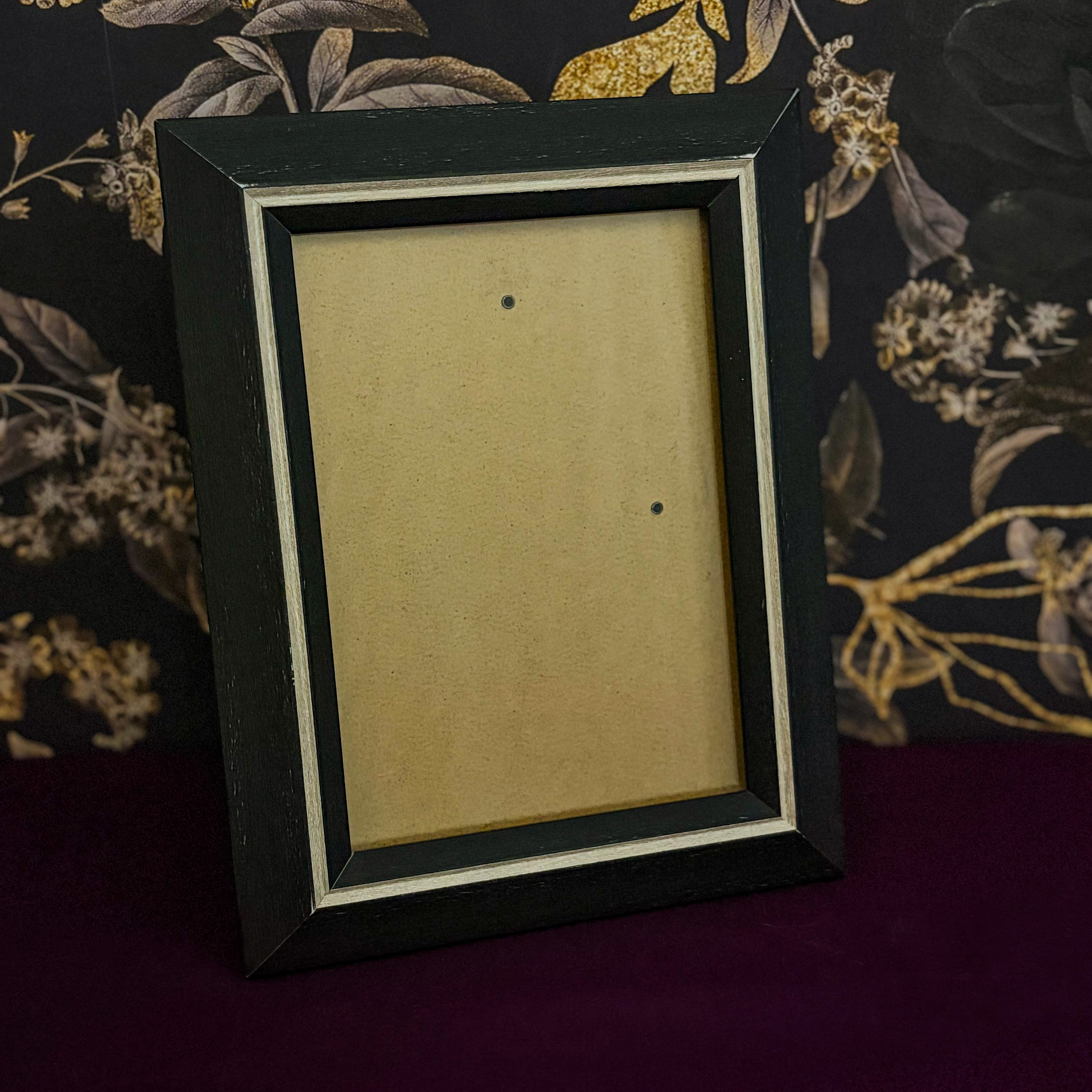 Black Wood Frame for 5x7 Art Print