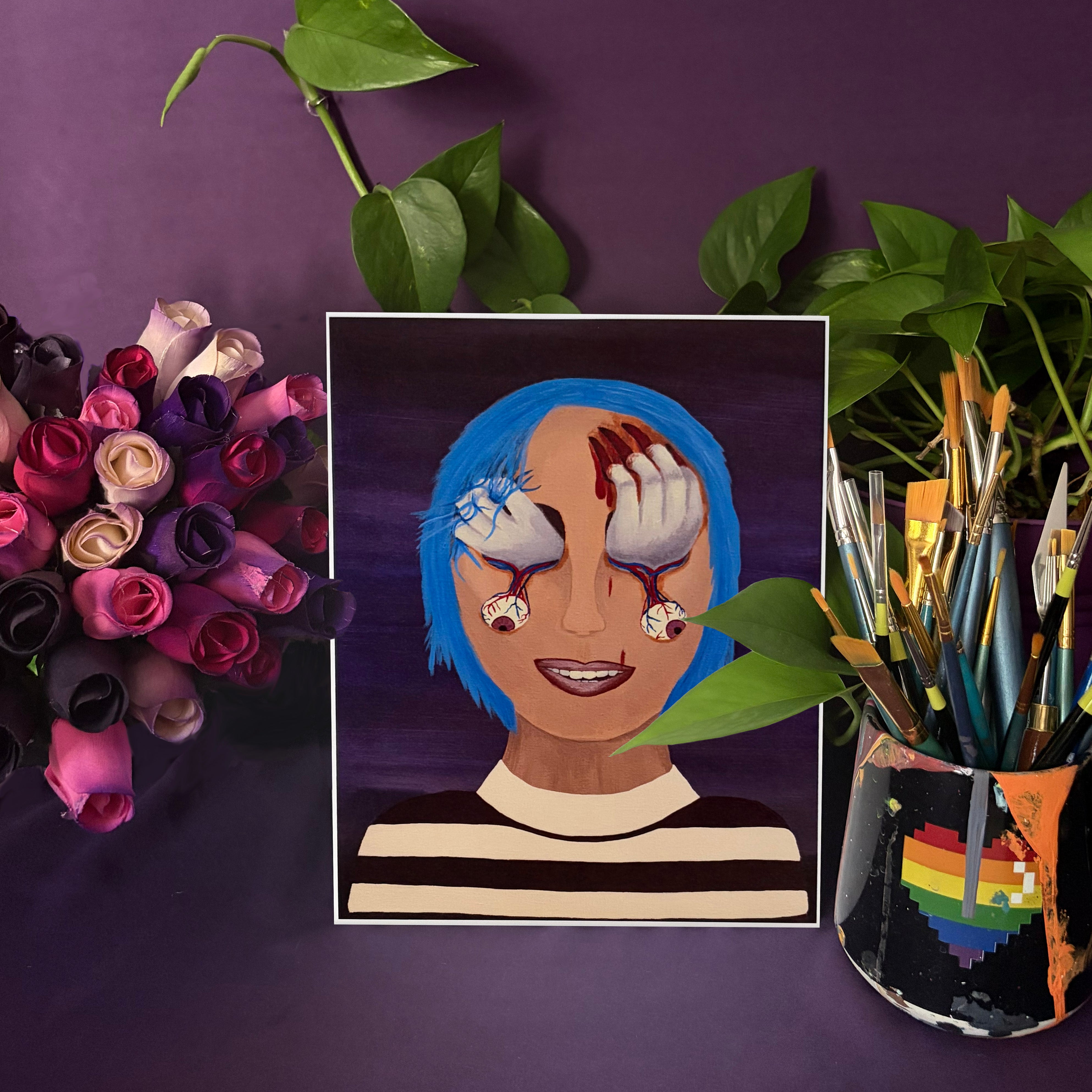 Trapped in my Mind Art Prints