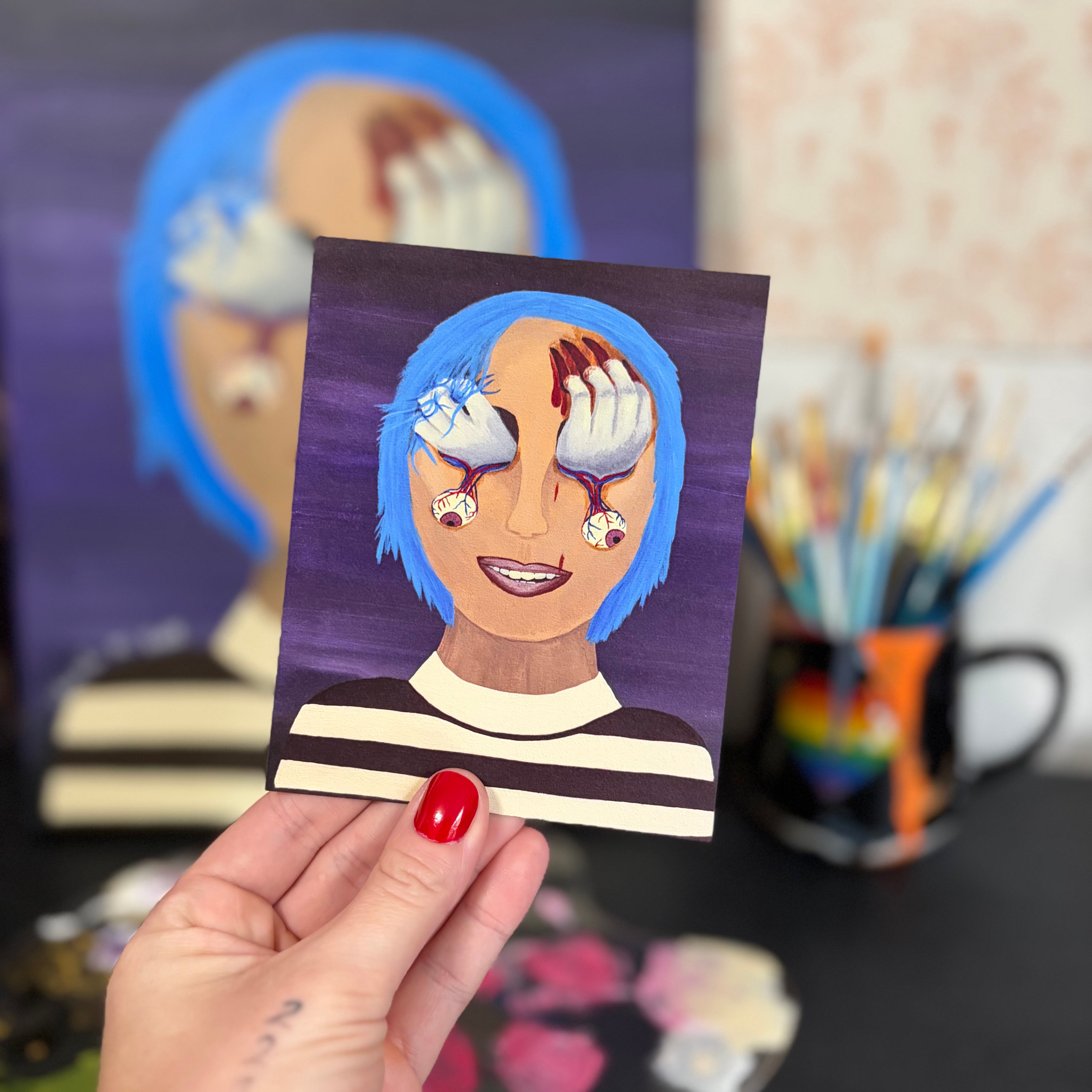 Trapped in my Mind Art Prints