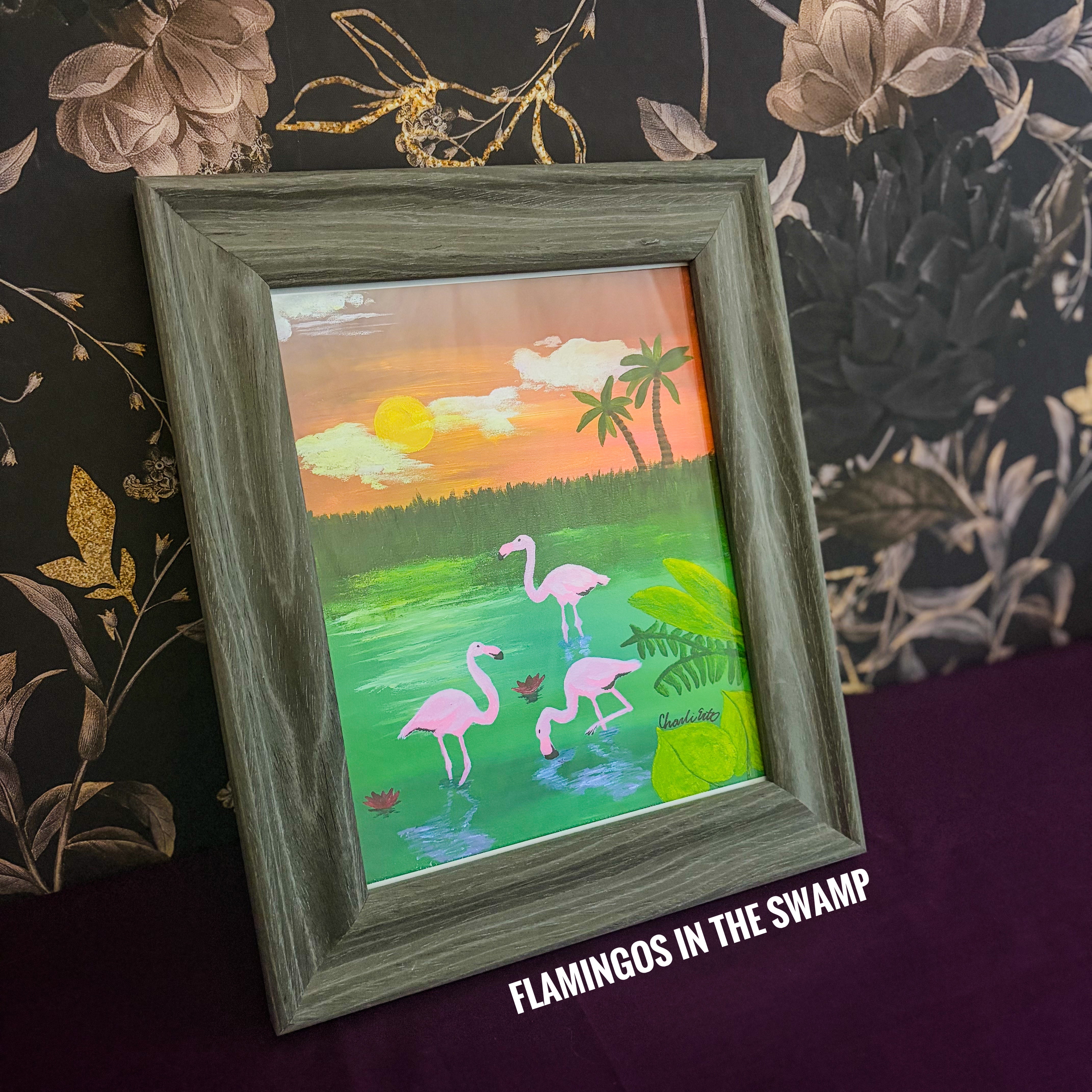 Gray Frame for 8x10 Art Print
