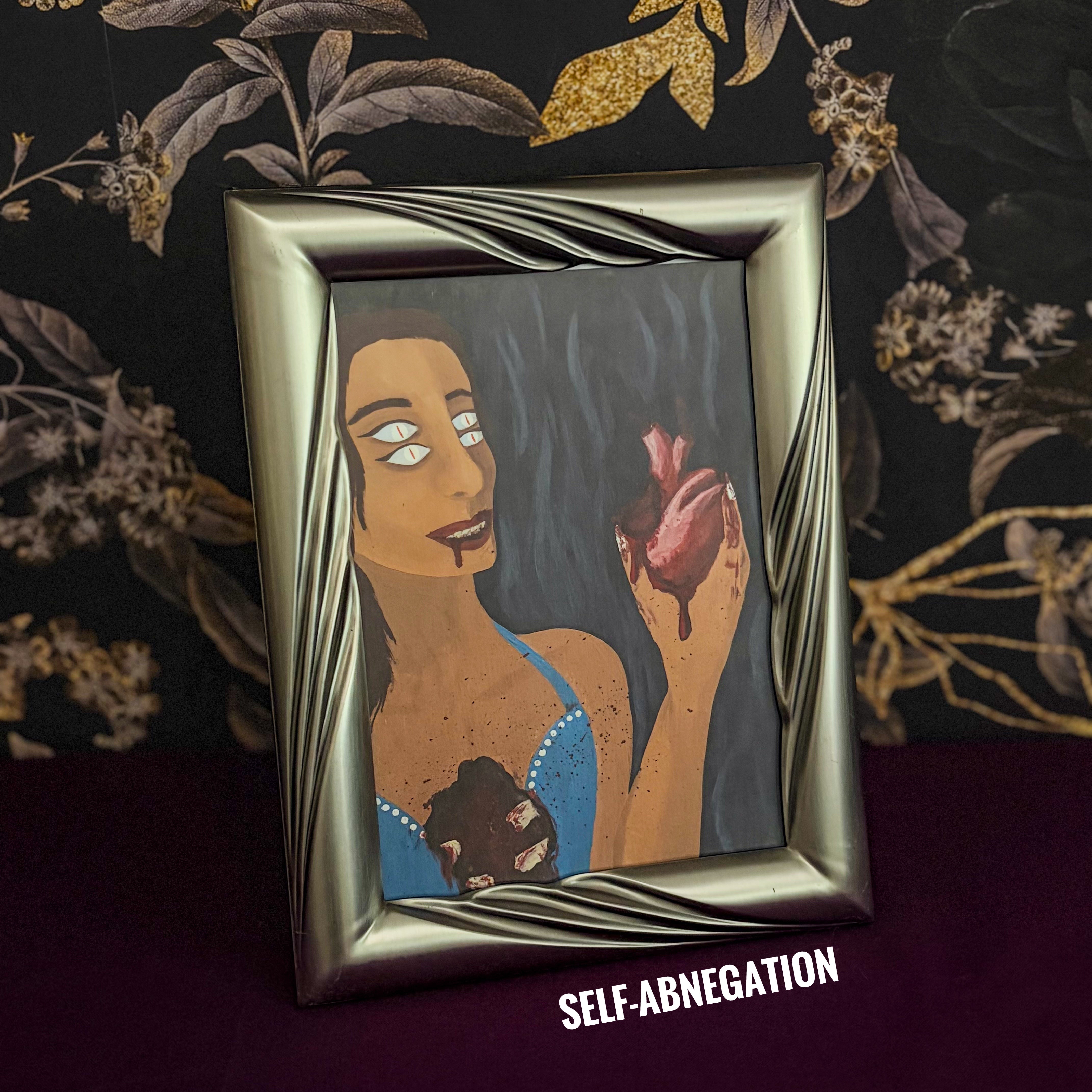 Silver Metal Frame for 5x7 Art Print