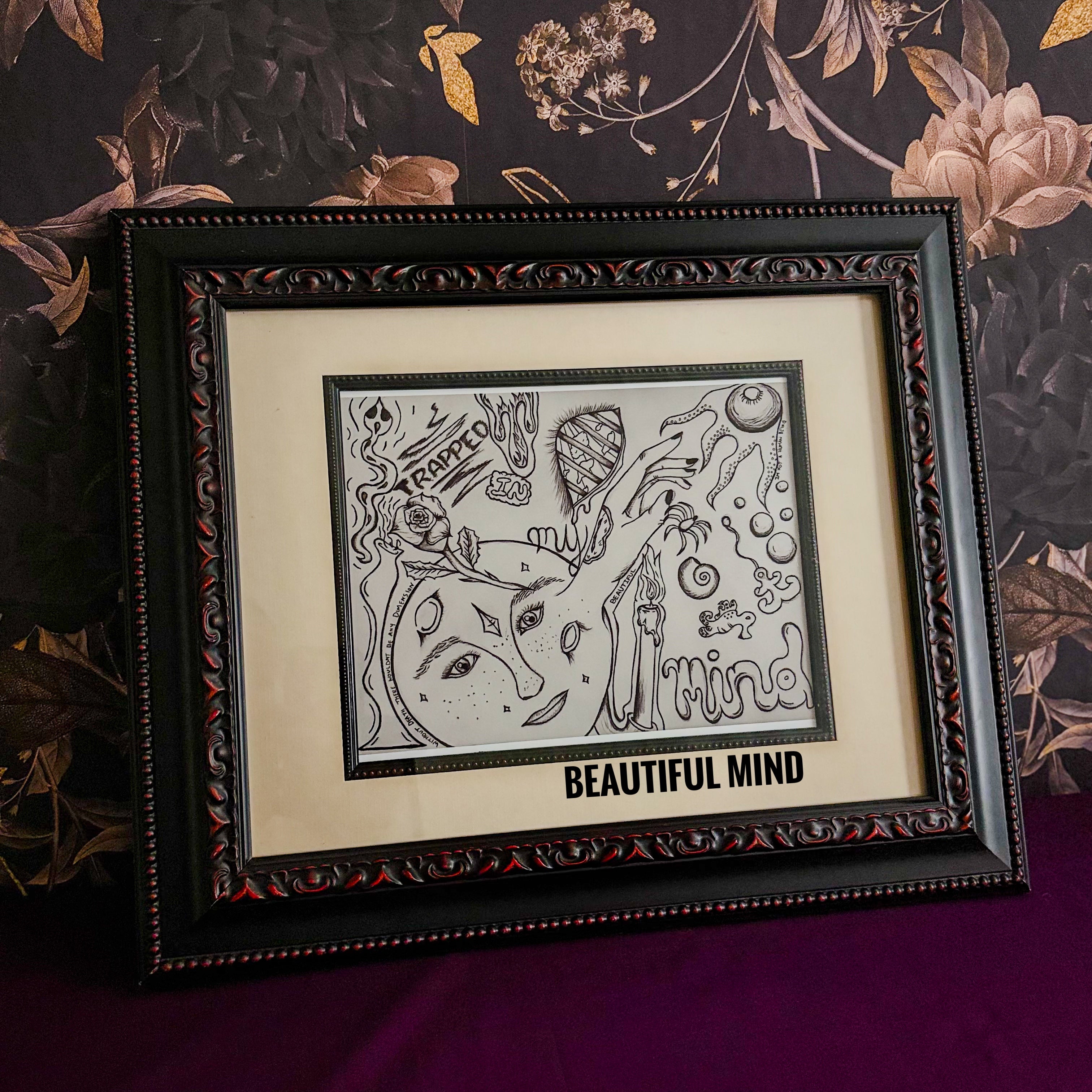 Large Framed Print for 8x10 Art Print