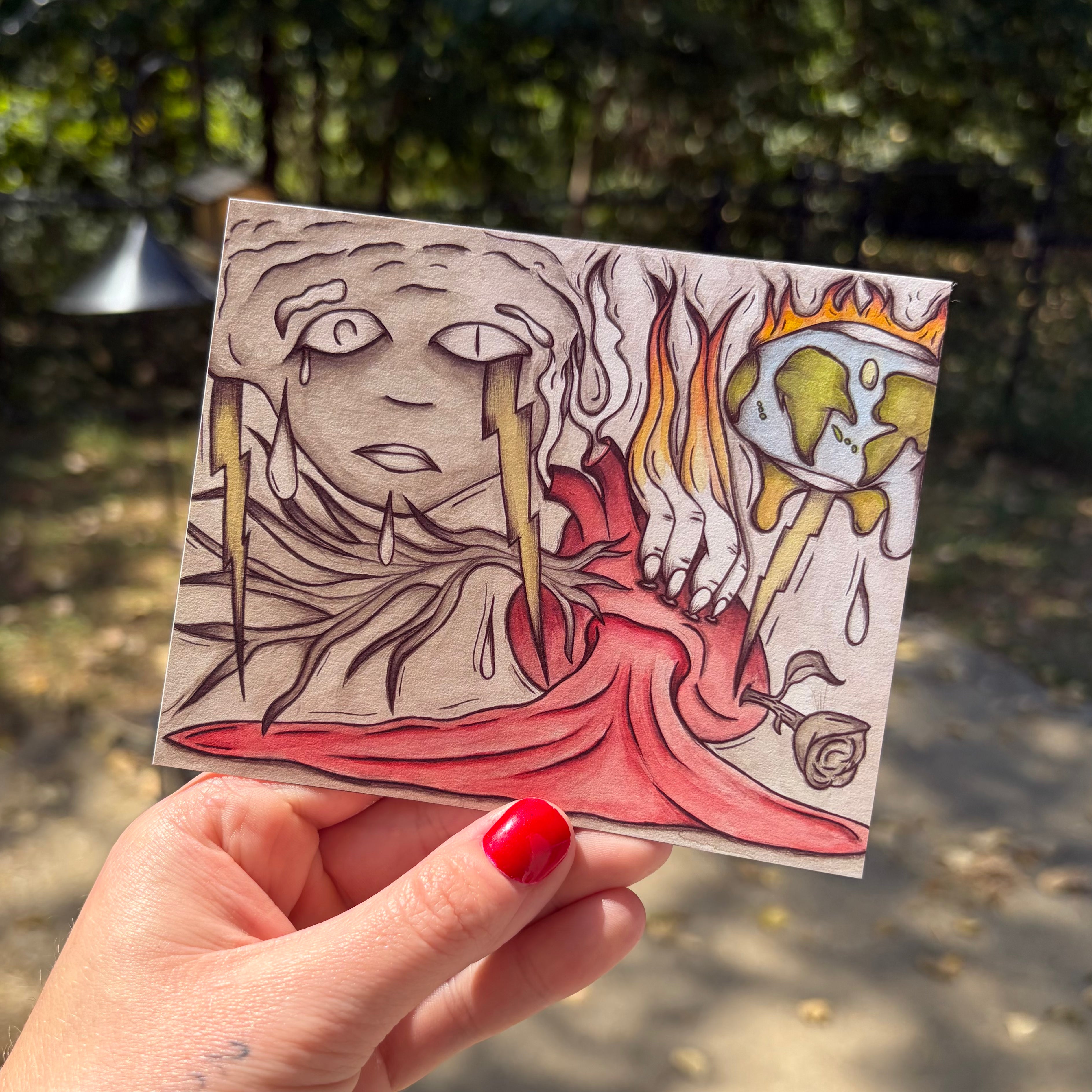 Weight of the World Art Prints